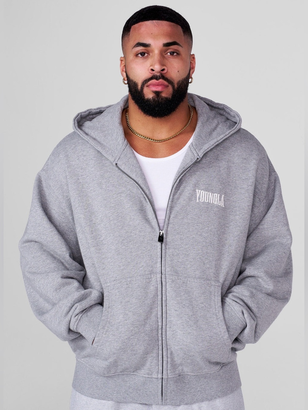 YOUNGLA 5062 Heritage Zip Up Hoodie